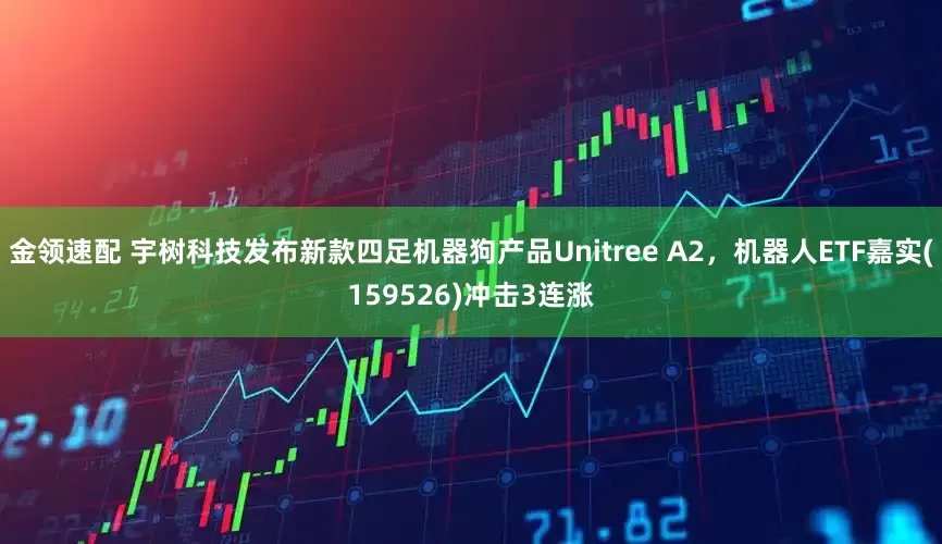 金领速配 宇树科技发布新款四足机器狗产品Unitree A2,机器人ETF嘉实(159526)冲击3连涨